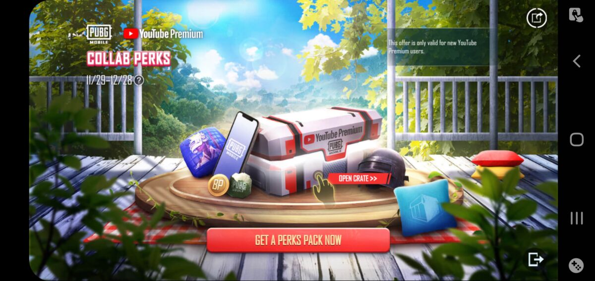 PUBG Mobile YouTube Premium 1
