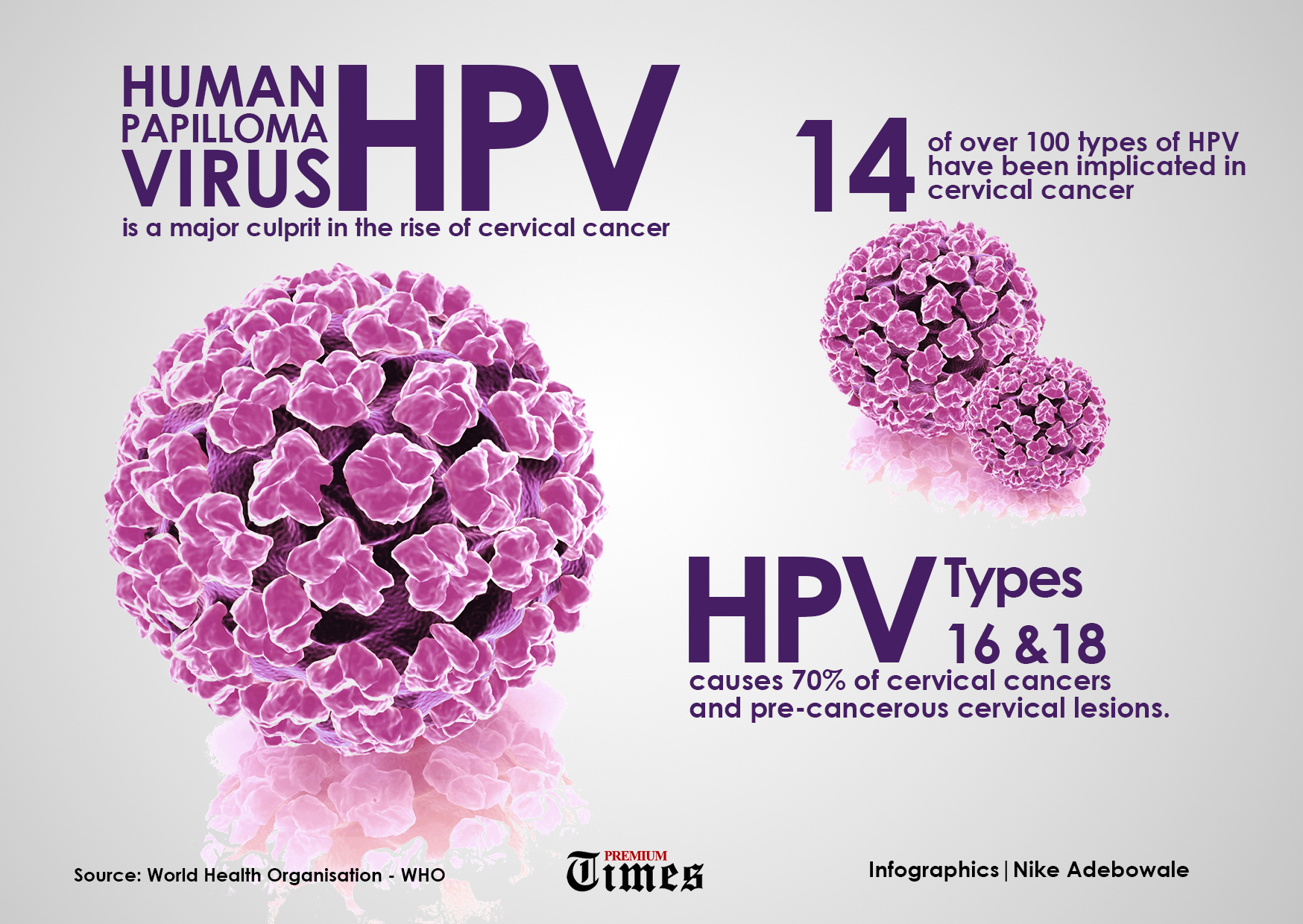 اینفوگرافیک نشان می دهد HPV به چه معناست.