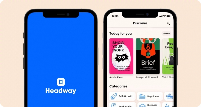 Premium subscription in Headway educational app became free for Ukrainians