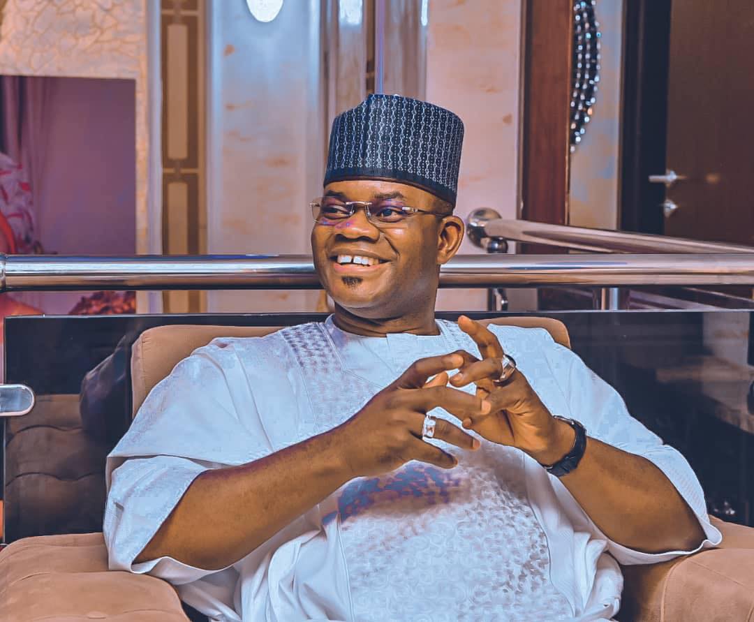 Yahaya Bello [PHOTO CREDIT :@OfficialGYBKogi]