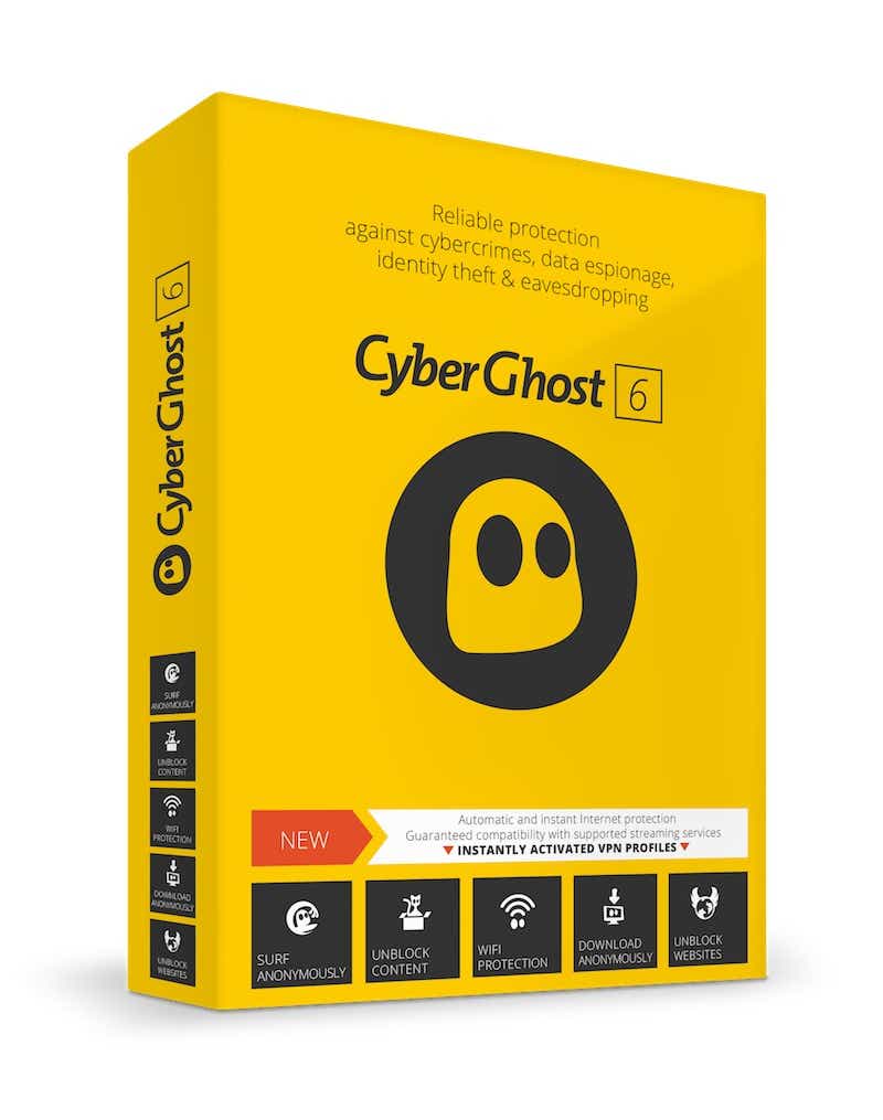 CyberGhost: Simplicity is best
