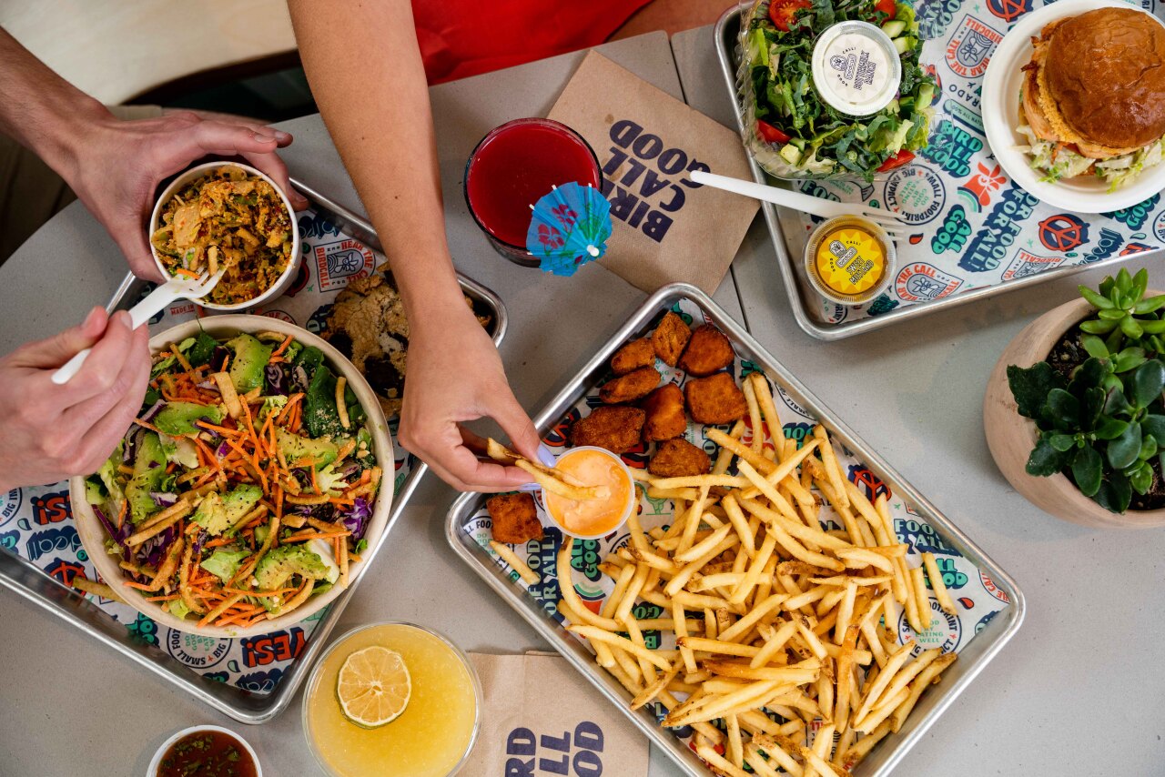 Birdcall | Menu items 