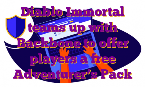 Diablo Immortal teams up with Backbone to offer players a free Adventurer’s Pack