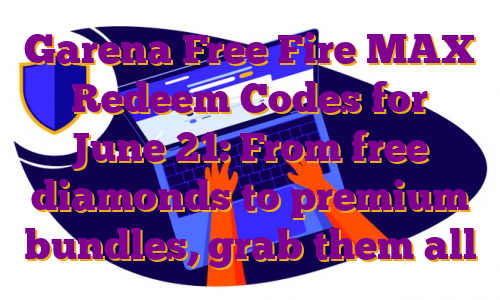 Garena Free Fire MAX Redeem Codes for June 21: From free diamonds to premium bundles, grab them all