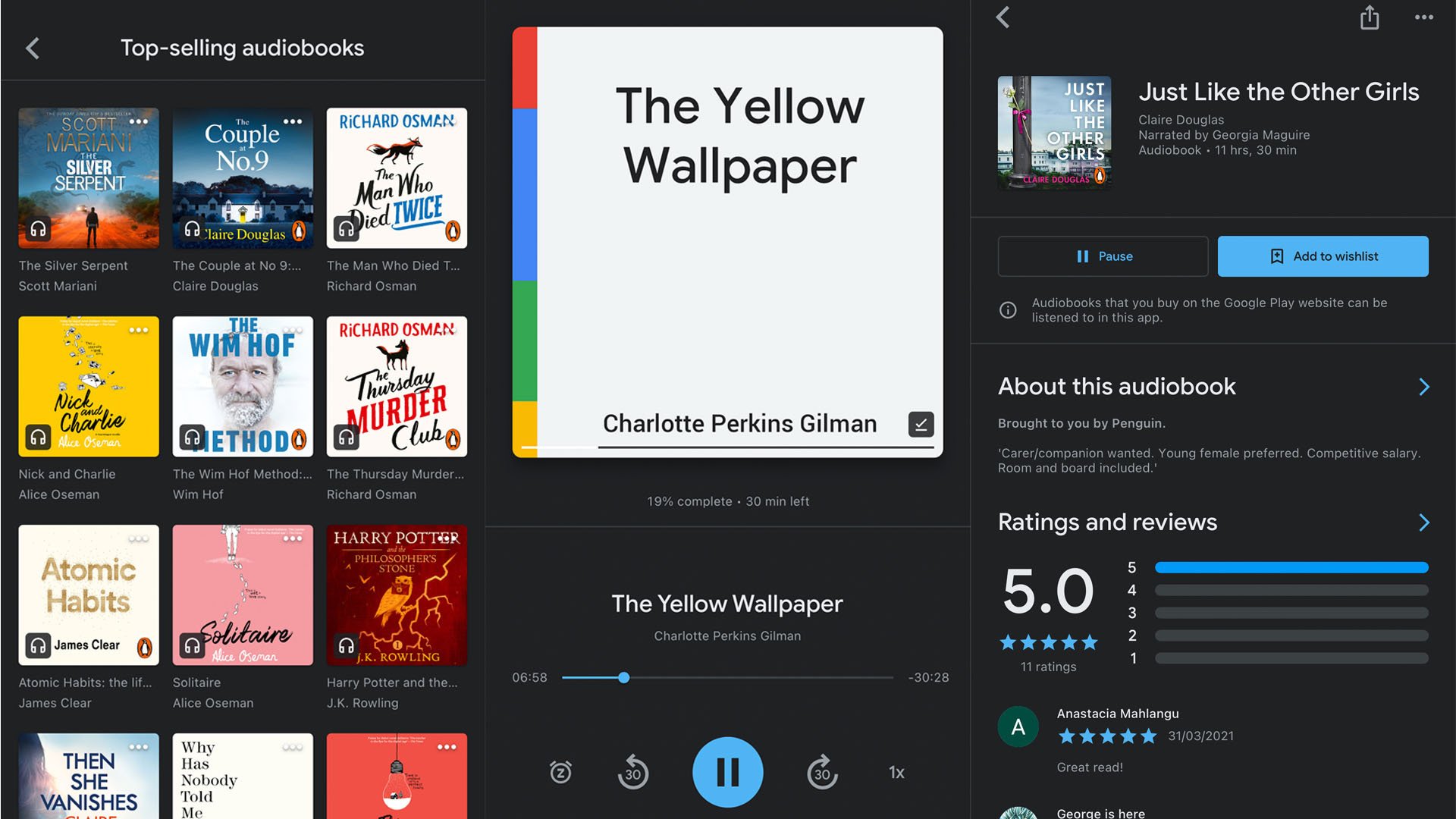 google play screenshot