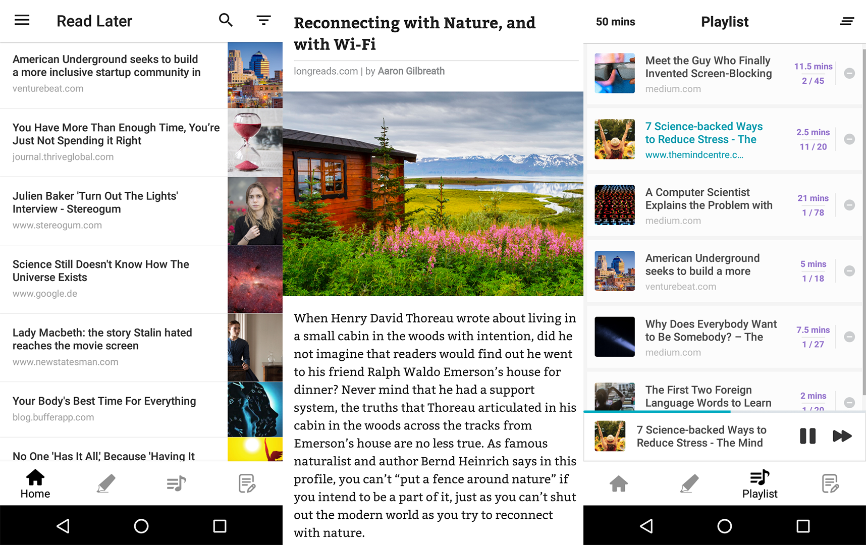 screenshots ofn paperspan app