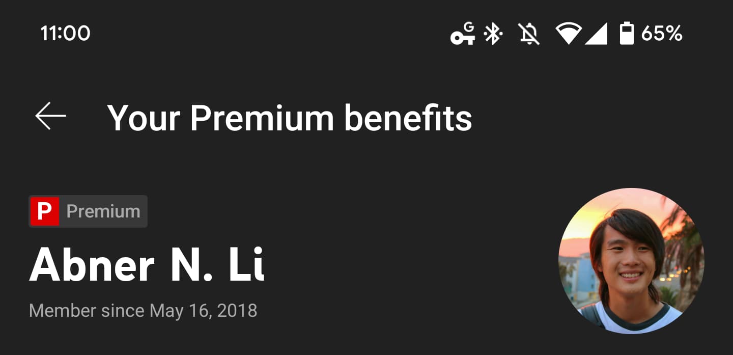 YouTube Premium free year
