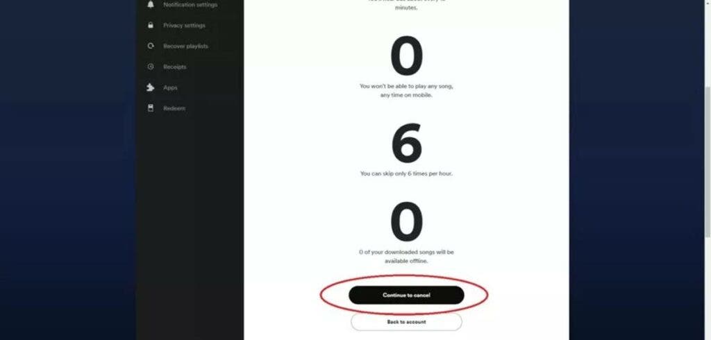 How to cancel Spotify Premium on desktop_4