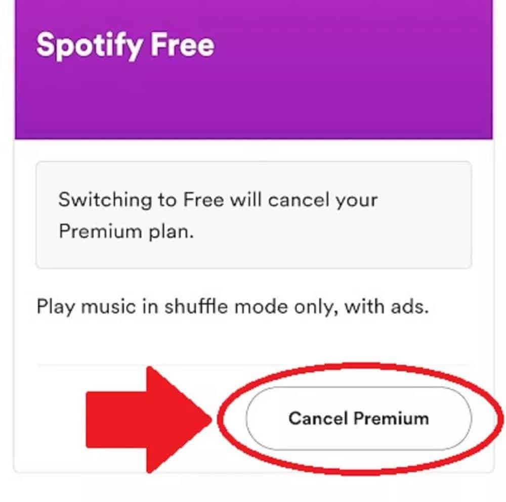 How to cancel Spotify Premium on mobile_3