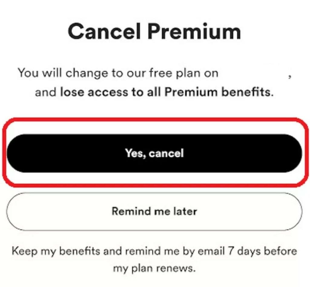 How to cancel Spotify Premium on mobile_5