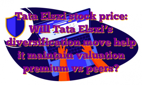 Tata Elsxi stock price: Will Tata Elsxi’s diversification move help it maintain valuation premium vs peers?