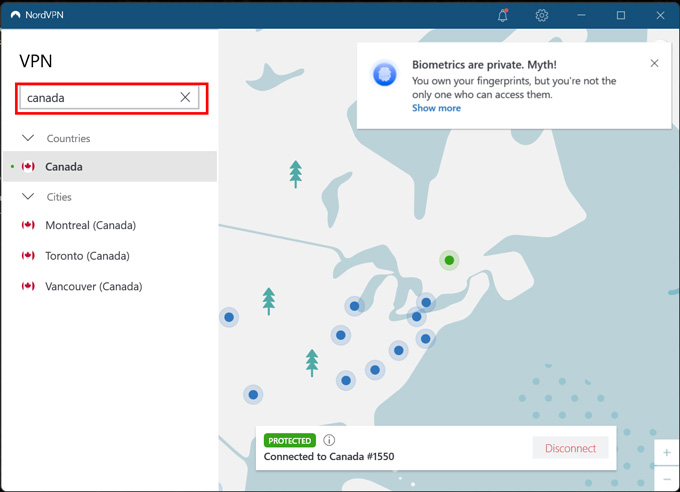 connect VPN