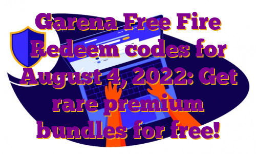 Garena Free Fire Redeem codes for August 4, 2022: Get rare premium bundles for free!