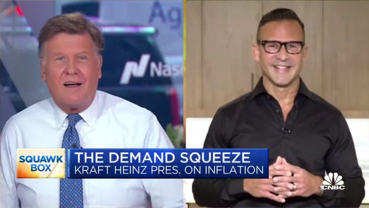 Kraft Heinz U.S. president on how inflation is impacting food prices