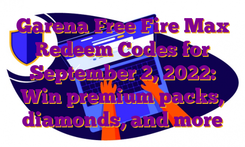 Garena Free Fire Max Redeem Codes for September 2, 2022: Win premium packs, diamonds, and more