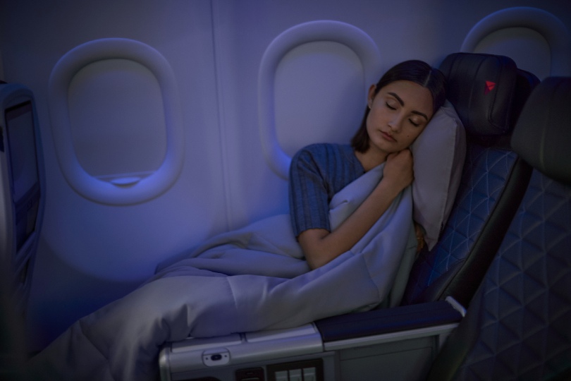 Clients can easily relax in Delta Premium Select