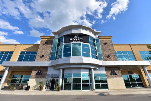 MOVATI Athletic, one of Canada’s fastest growing fitness clubs, is celebrating its 25th anniversary. MOVATI's new 70,000-square-foot clubs deliver an upscale, lifestyle-oriented fitness experience that is unique in the industry. It combines the most popular studio fitness concepts with world-class functional, cardio and strength training facilities. Movati is a one-stop shop, for all ages and all fitness levels. (CNW Group/Movati Athletic)