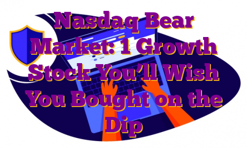 Nasdaq Bear Market: 1 Growth Stock You’ll Wish You Bought on the Dip