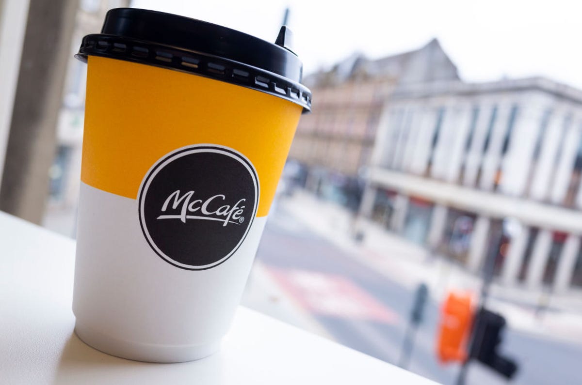 McDonald's McCafe coffee
