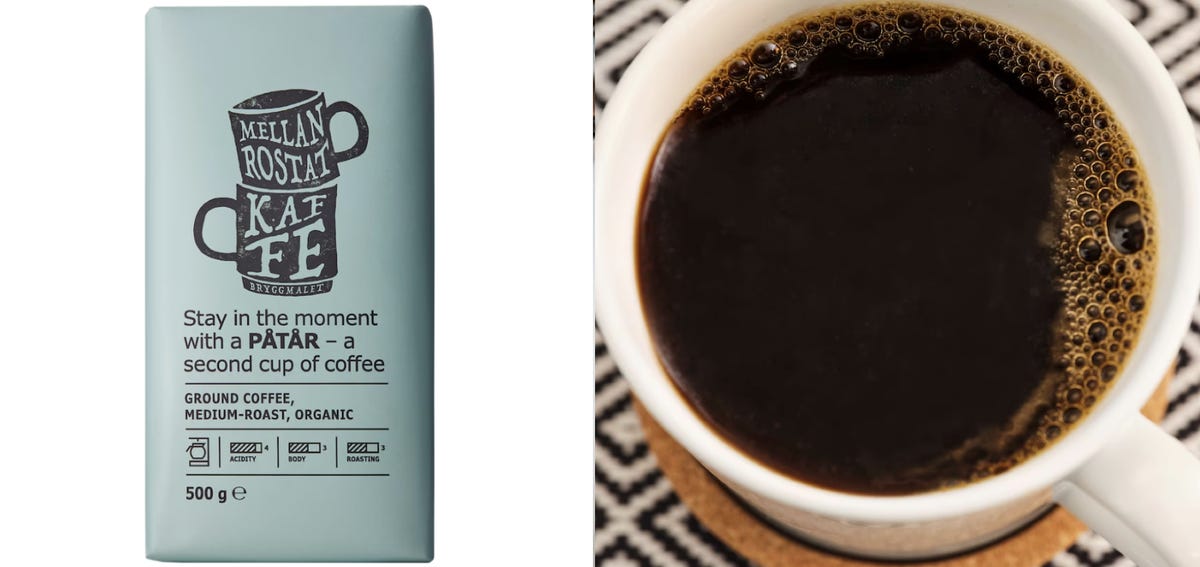 package of IKEA coffee
