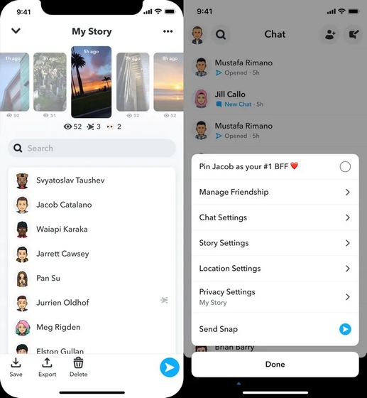 pin as top bff snapchat plus