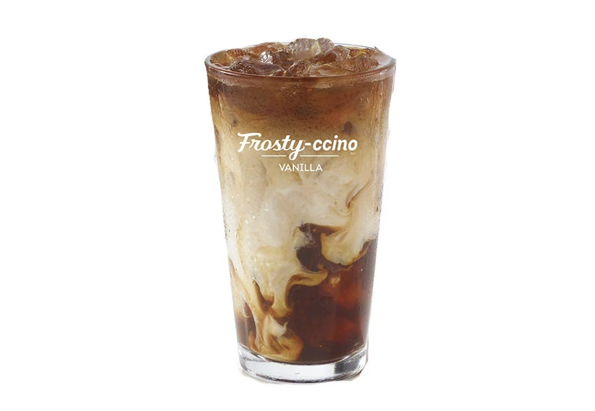 Wendy's Vanilla Frosty-Ccino