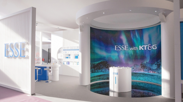 KT&G's booth in the Tax Free World Association in Cannes, France (KT&G)